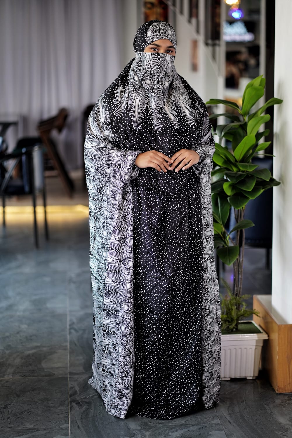 Salat Long Hijab Code - 203