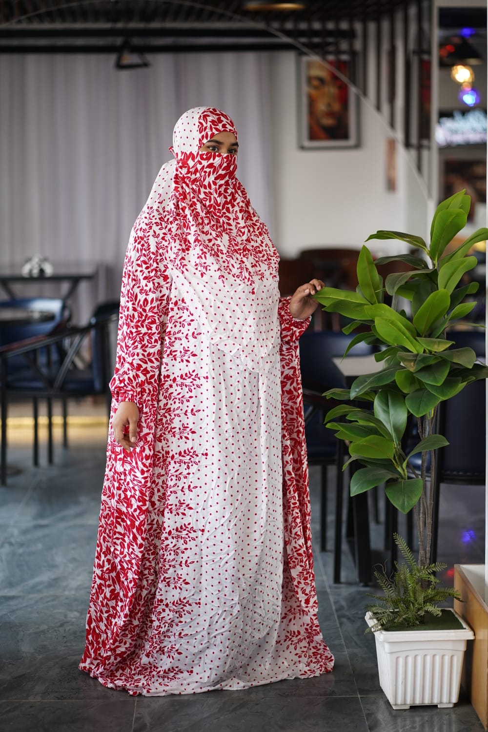 Salat Long Hijab Code - 206